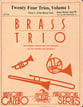 Twenty Four Trios, #1, Op. 82 Flexible Brass Trio cover